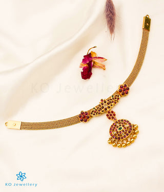 The Yamuna Addigai Silver Necklace