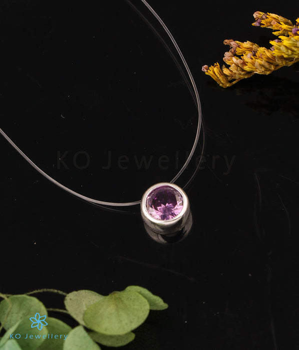 The Purple Shine Invisible Necklace