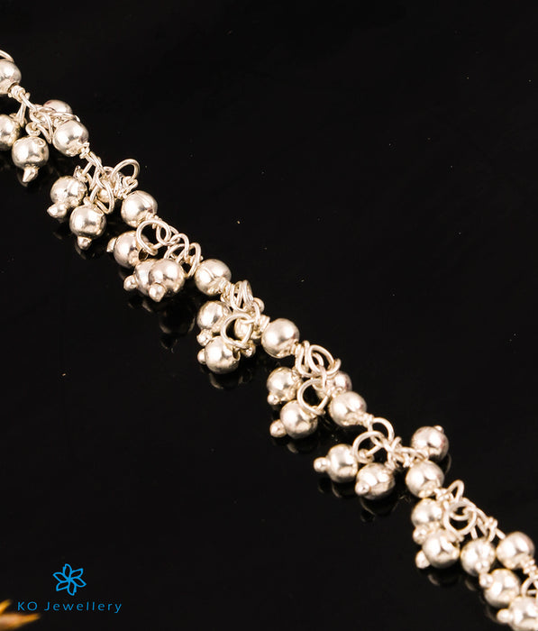 The Gejje  Bunch Silver Ear chain (Bright Silver)