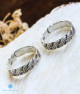 The Ekah Pure Silver Toe-Rings