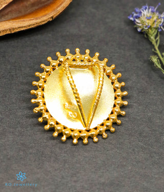 The Aarna Silver Bridal Hair Pin (Small)
