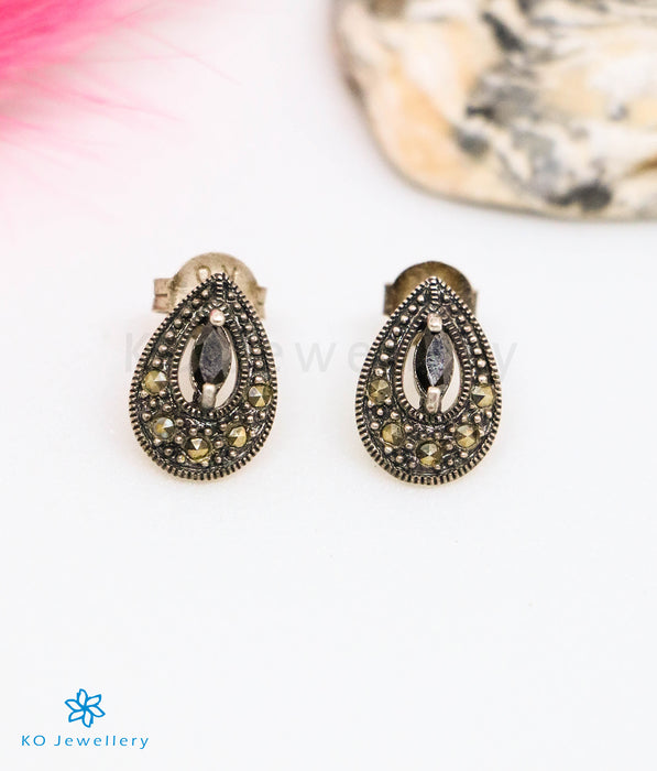 The Turaja Silver Marcasite Earrings