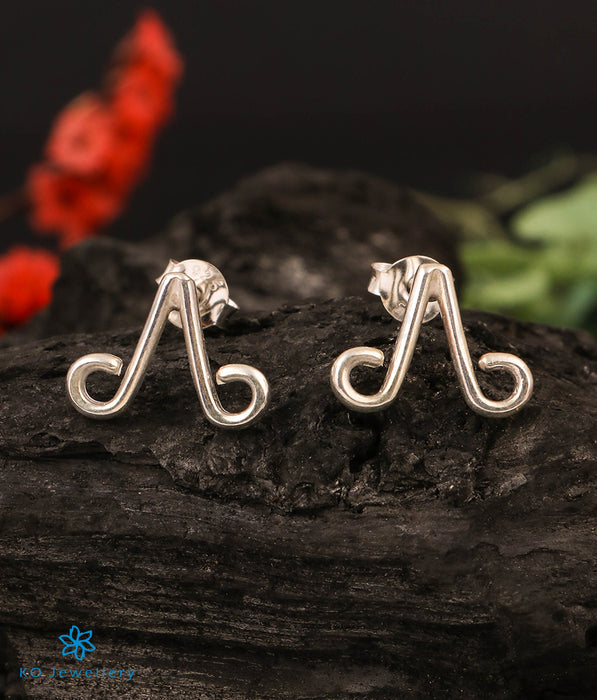 The Aries Zodiac Silver Earring