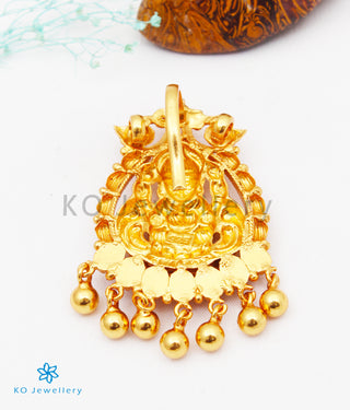 The Harshita Silver Lakshmi Pendant