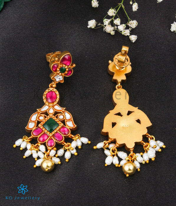 The Naisha Silver Kundan Necklace