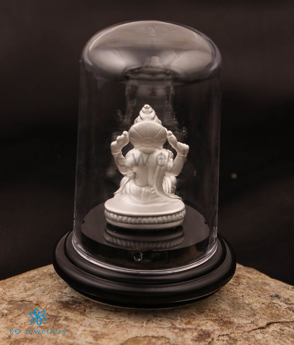 The Gaurish 999 Pure Silver Ganesha Idol