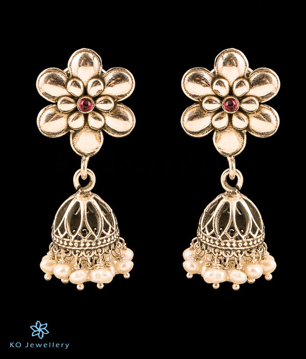 The Soma Silver Antique Jhumkas