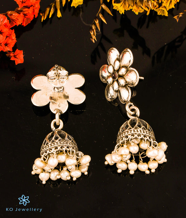 The Soma Silver Antique Jhumkas