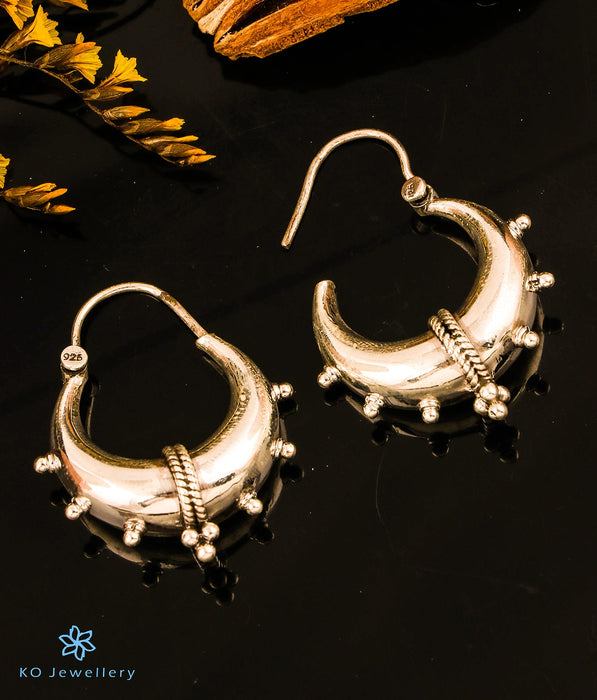 The Tishani Silver Hoops