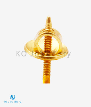 The Manya Silver Ear-studs (Big)