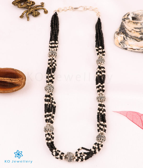 The Chana Silver Beads Necklace