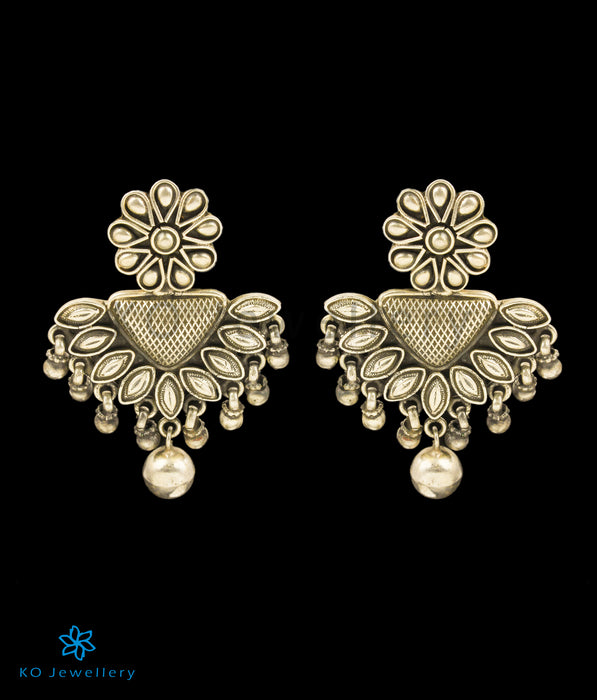The Aradhya Silver Earrings