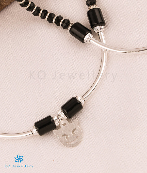 The Trendy Silver Blackbead Anklets