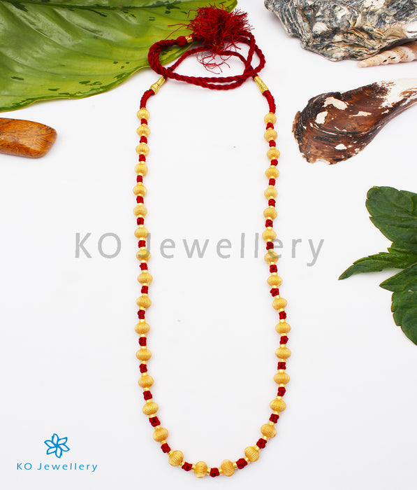 The Vaishnavi Jomale Silver Necklace (Red)