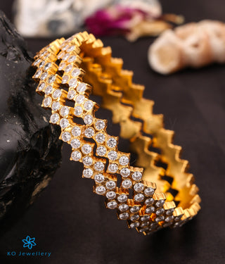 Buy Gold Plated Silver Bangles Online