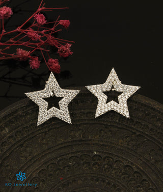 The Star Silver Earrings