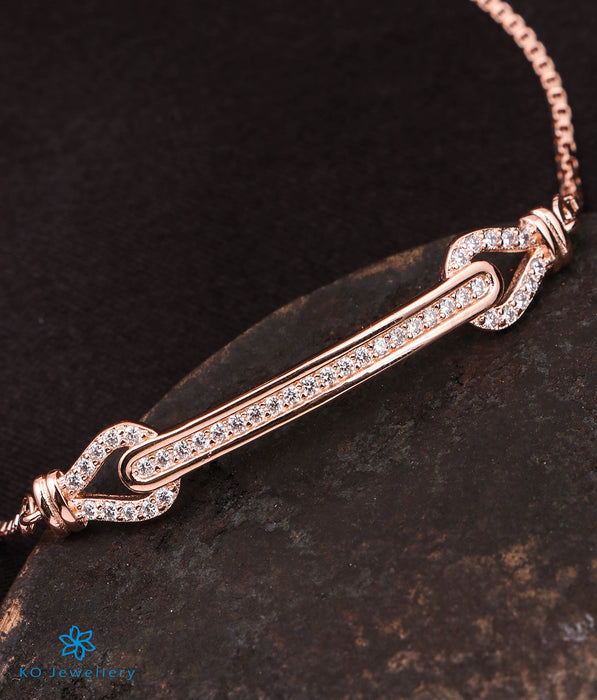 The Solana Silver Rose-gold Bracelet