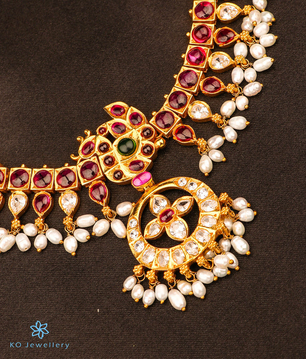 The Mayukhi Addige Silver Pearl Necklace