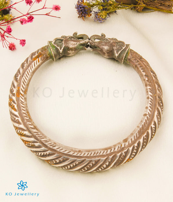 Copy of The Ajeya Silver Kada Bracelet