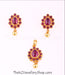 Handmade pendant set antique South Indian gold jewellery