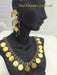 gold plated pure silver necklace set bridal collection