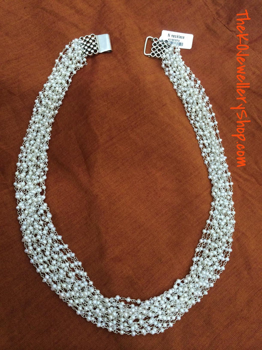 silver jewelry from india necklace buy online