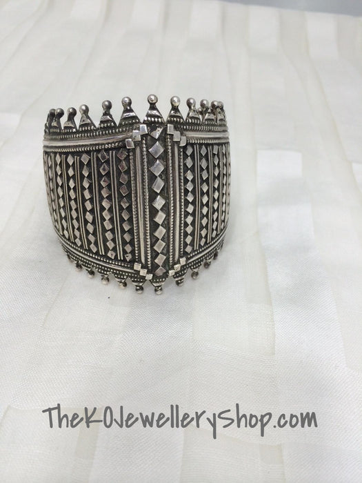 flexible bracelet cuff pure silver 