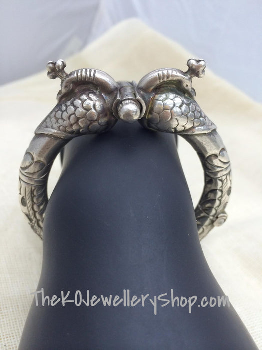 peacock silver bracelet online shopping india 