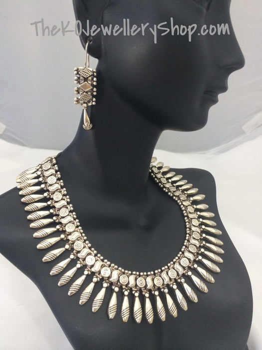 Ethnic indian necklace 925 sterling silver buy online 