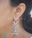 Tastefully designed temple jewellery jhumkas online