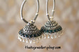 The Anagha Silver Bali-Earring - KO Jewellery