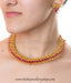 traditional gejje addige necklace necklace withh tiny gold-dipped silver balls buy online