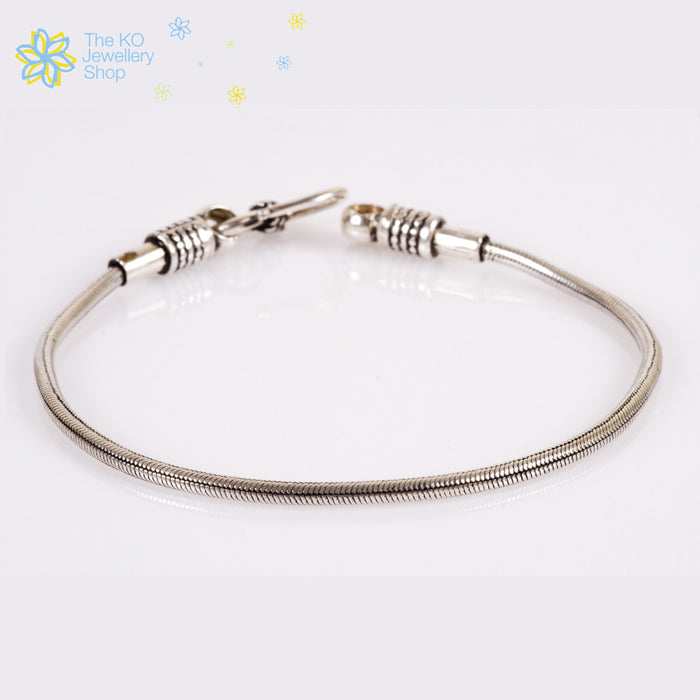 The Silver Rope Bracelet - KO Jewellery