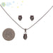 The Silver Baby-Owl Pendent Set - KO Jewellery