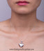 exclusive collection silver heart pendant for women shop online